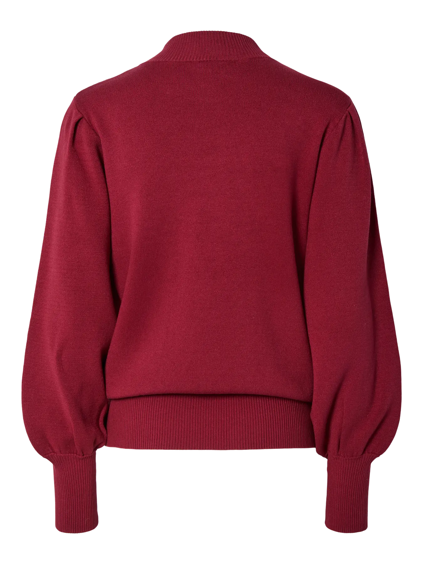 Yasfonny Ls Knit Pullover - Tibetan Red