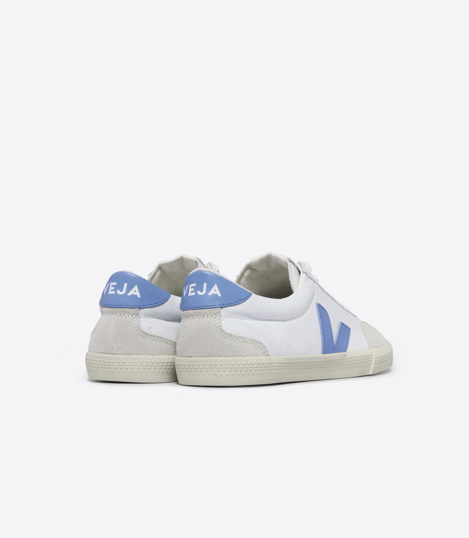 Volley Canvas - White Aqua