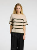 Maline-Liliana 2/4 Knit O-Neck Noos - Birch Kalamata