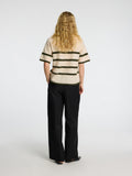 Maline-Liliana 2/4 Knit O-Neck Noos - Birch Kalamata