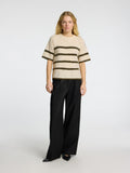 Maline-Liliana 2/4 Knit O-Neck Noos - Birch Kalamata