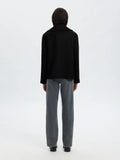 Alma Wool Blend Jacket - Svart