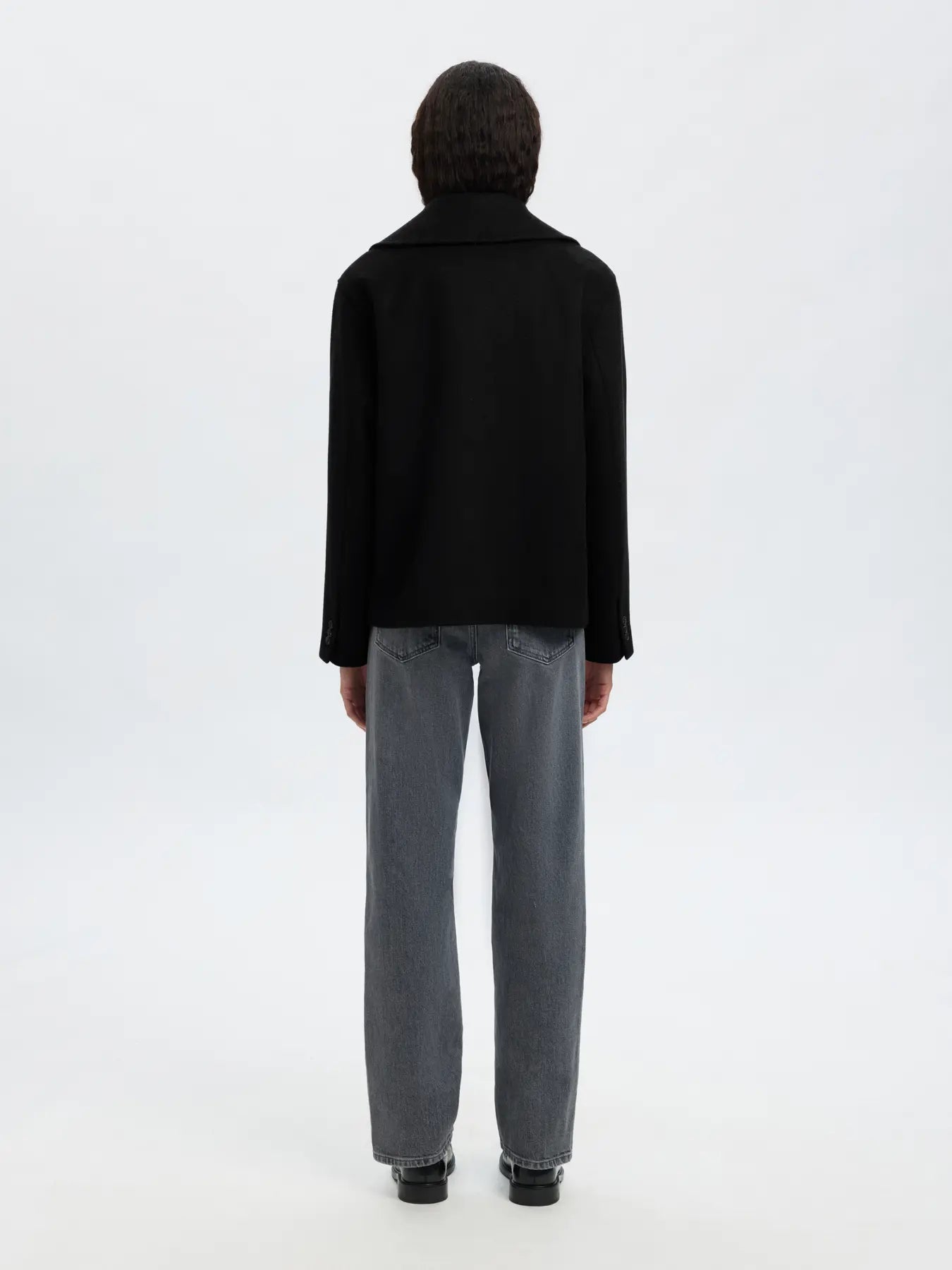 Alma Wool Blend Jacket - Svart