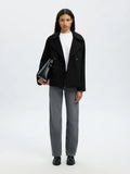 Alma Wool Blend Jacket - Svart