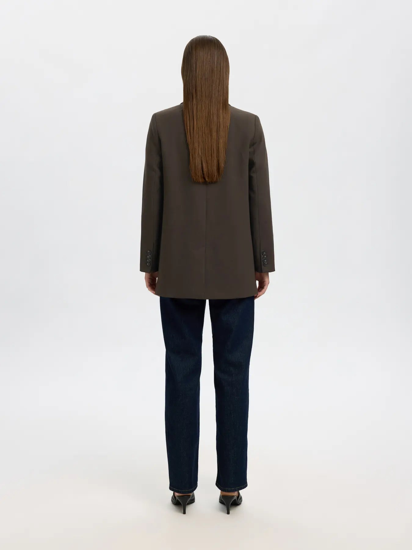 Rita Ls Relaxed Blazer - Delicioso Melange