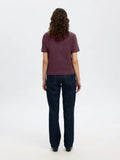 Essential SS Boxy Tee - Fig