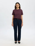 Essential SS Boxy Tee - Fig