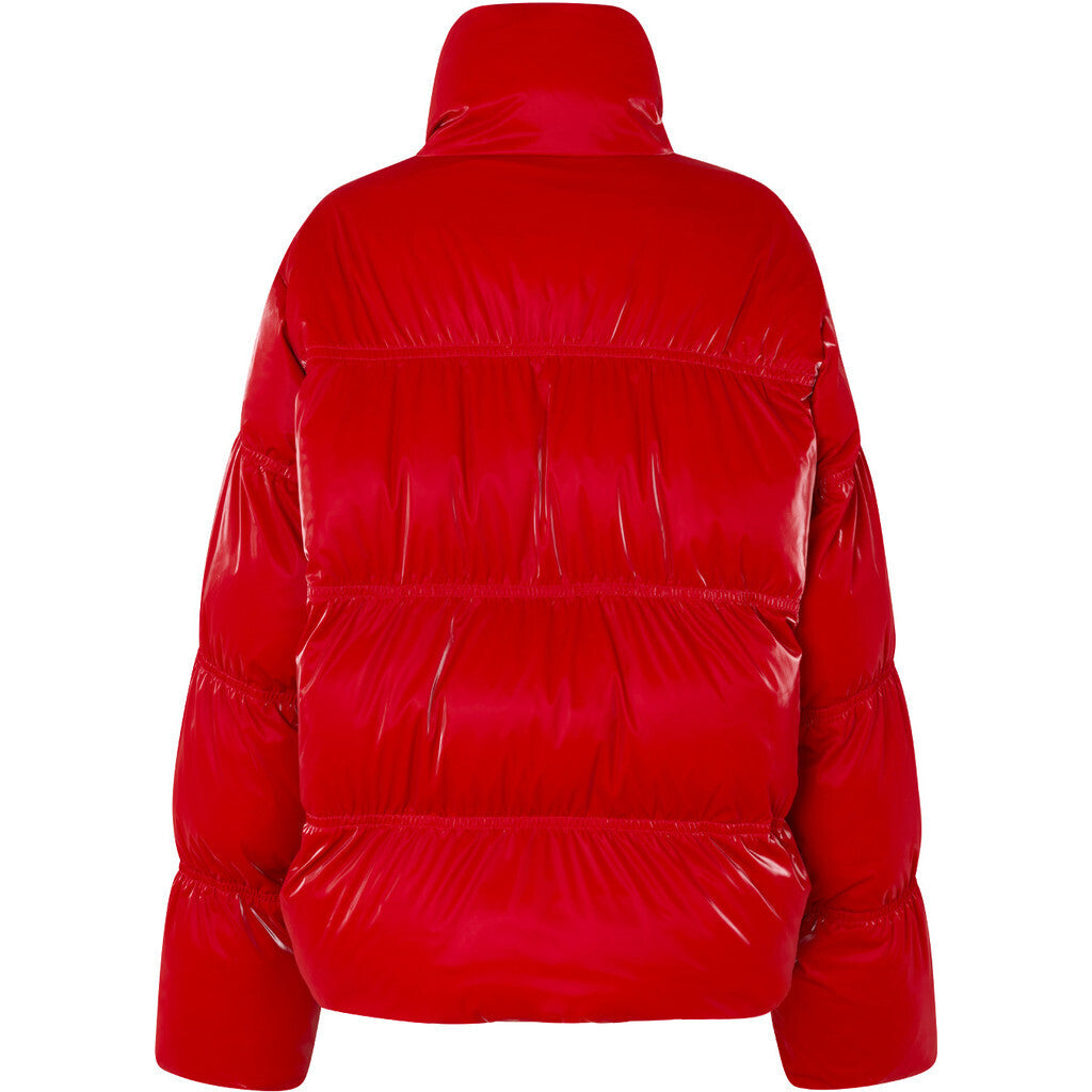 Valencia Puffer Jacket - Savvy Red