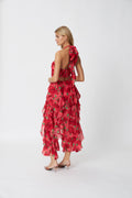 Valentina Dress - Coral Roses