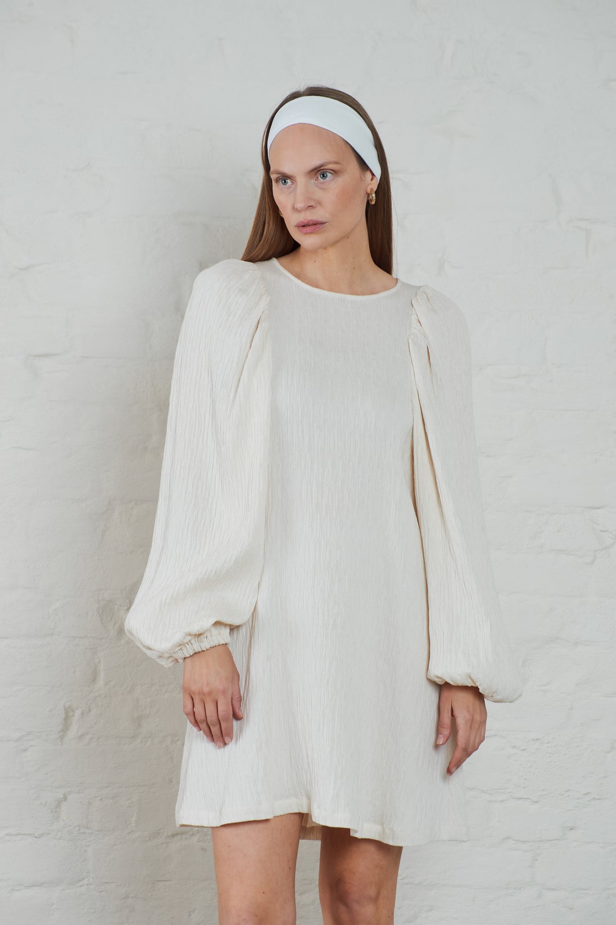 Valeria Crinkled - Cream