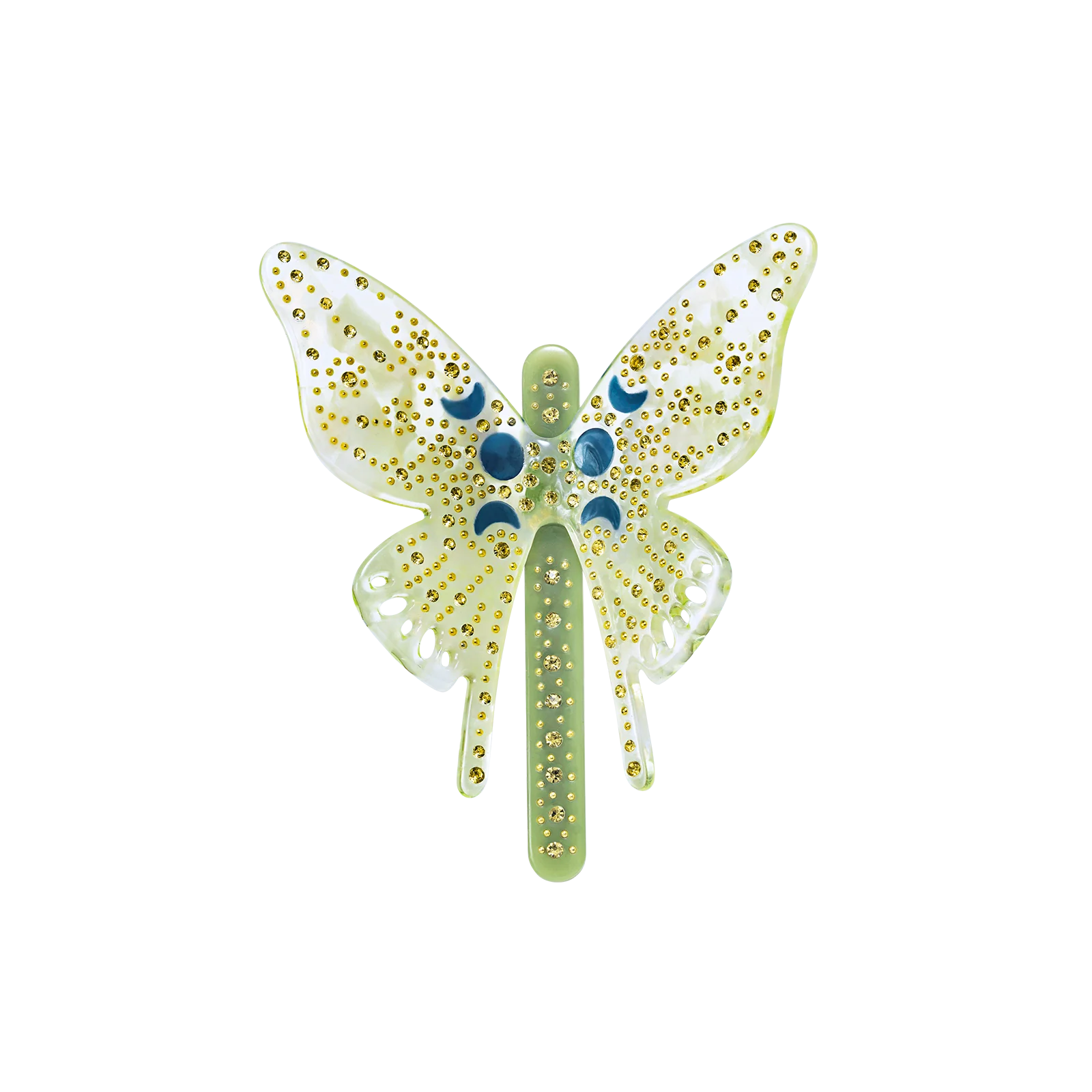 Vanessa Hårspänne - Lime