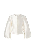 Vendela Balloon Sleeve Blus - Ivory