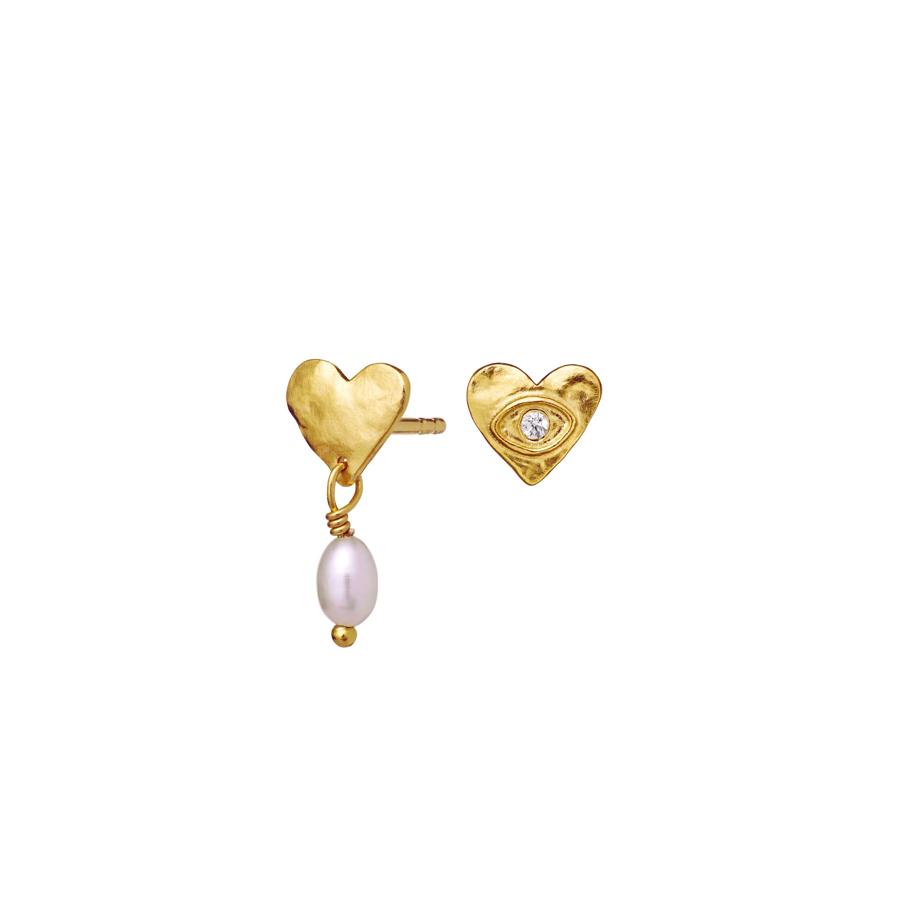 Vesta Örhängen - Guld