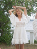 Lucia Dress - Vit