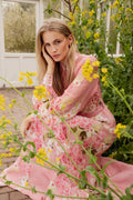 Organza Belt Dress - Cherry Blossom