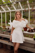 Aje Etta Mini Dress - Ivory