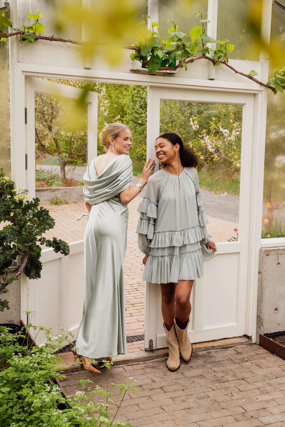 Mina Mini Dress - Mist