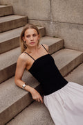 Martelli Dress - Svart/Beige