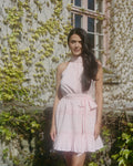 Mone Cotton Mini Dress - Ljusrosa