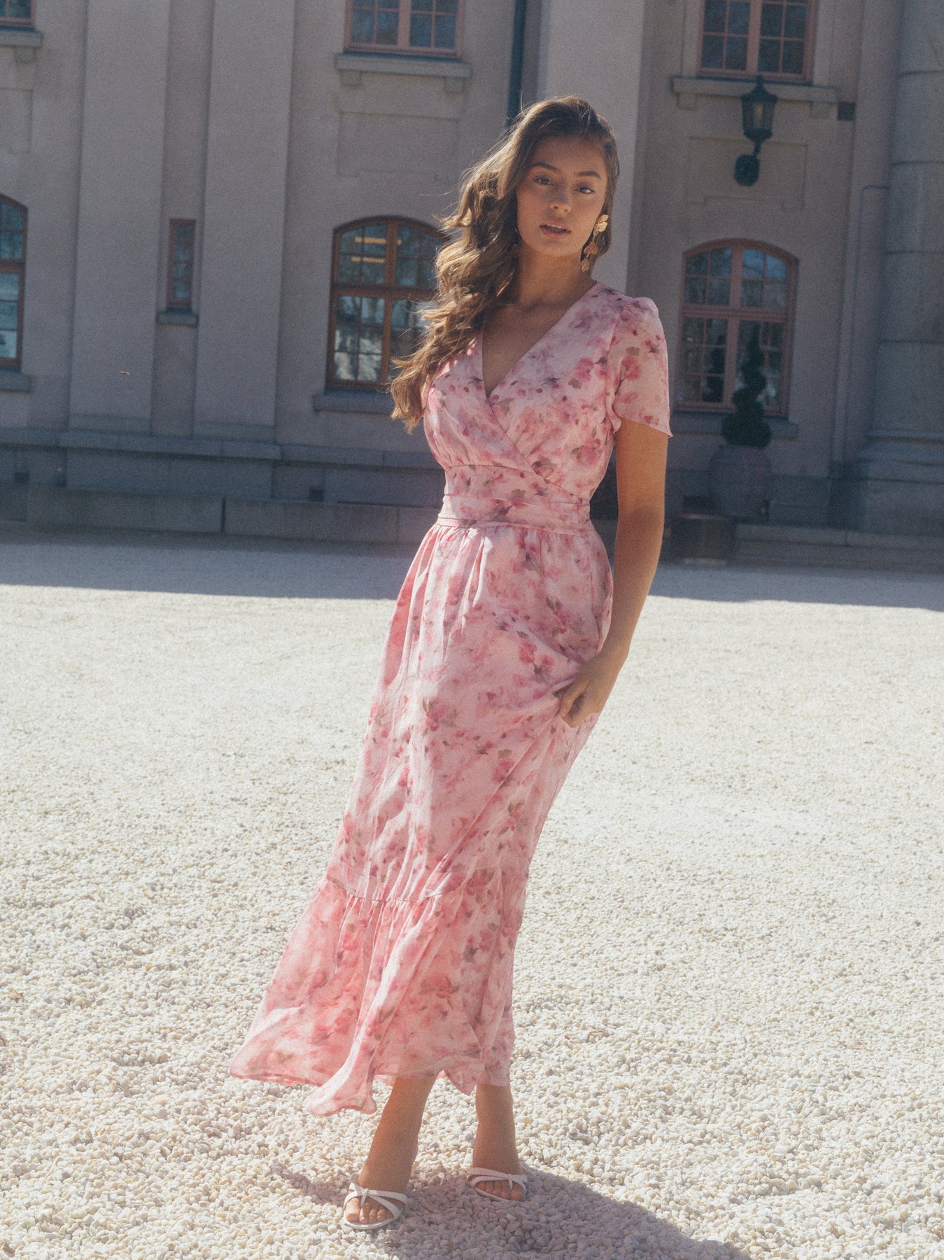 Dorothea Maxiklänning - Rosa