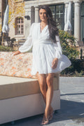 Hedvig Mini Dress - Vit