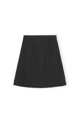 Light Twill Suiting Kjol - Svart