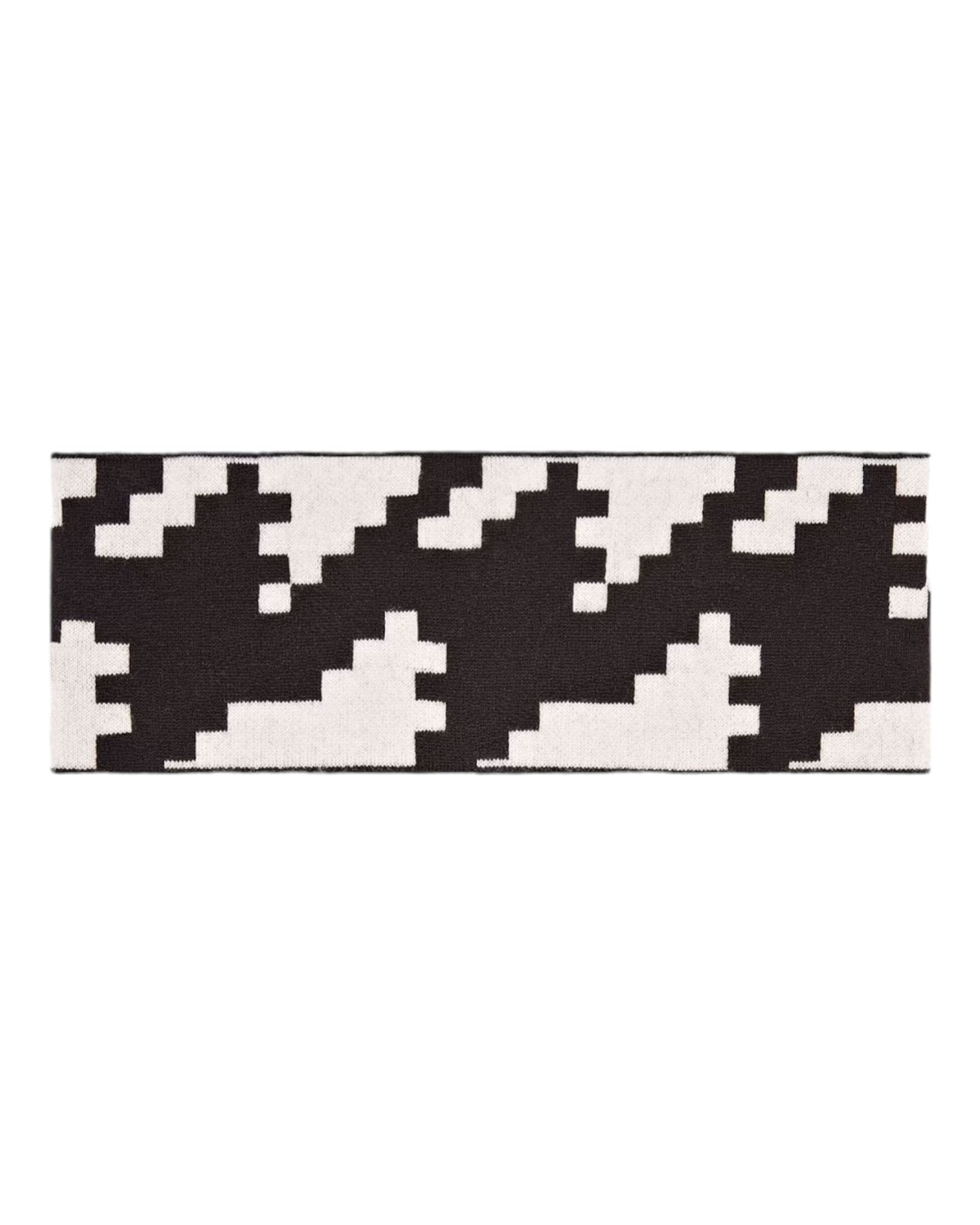 Perfect Moment Houndstooth Pannband Svart/Vit