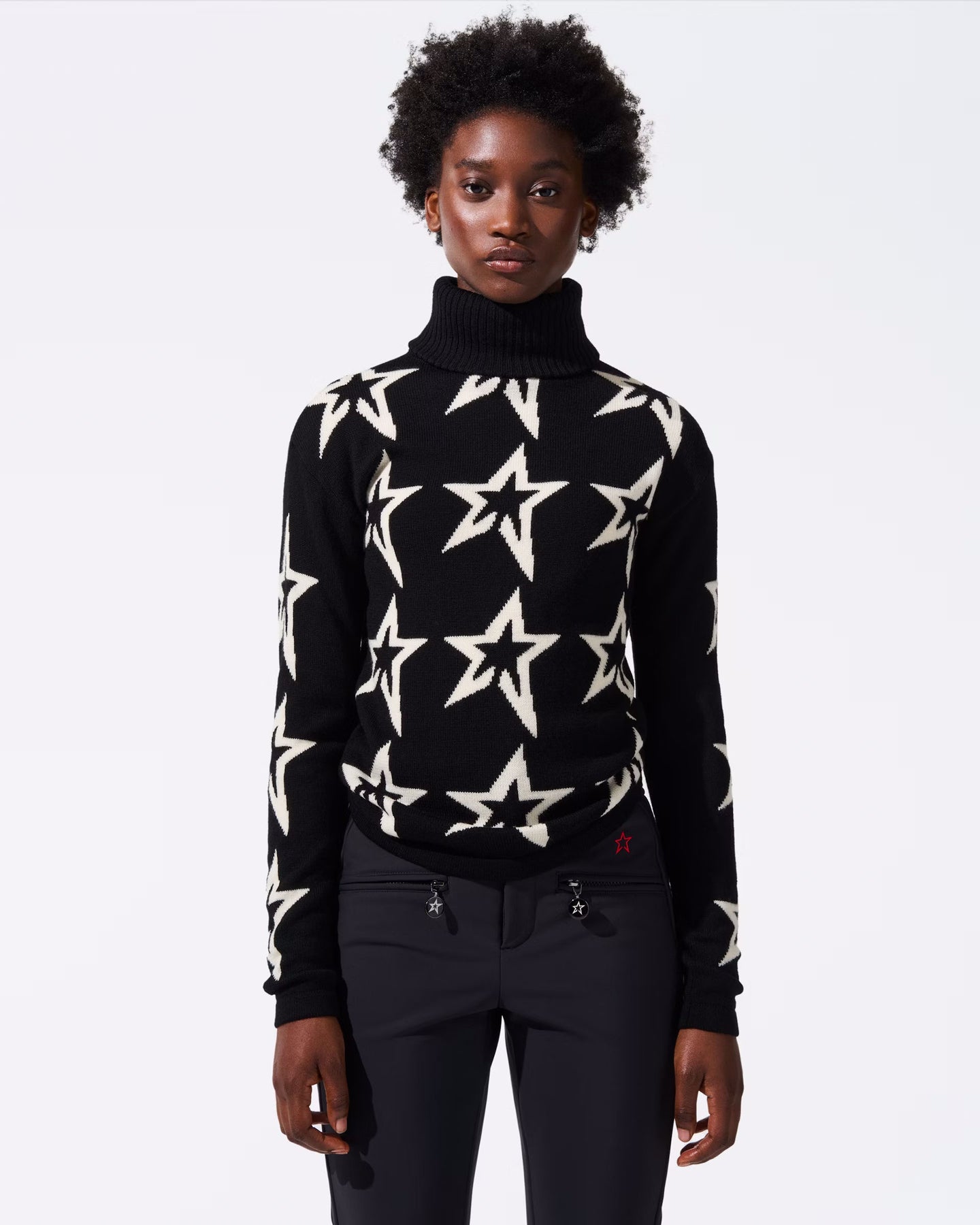 Star Dust Sweater - Svart/Vit