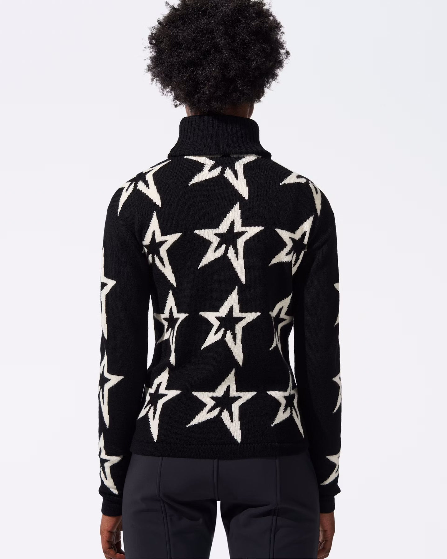 Star Dust Sweater - Svart/Vit