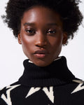 Star Dust Sweater - Svart/Vit