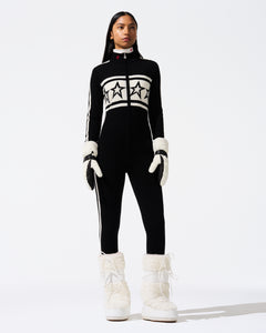 Apres Team Jumpsuit Star - Black