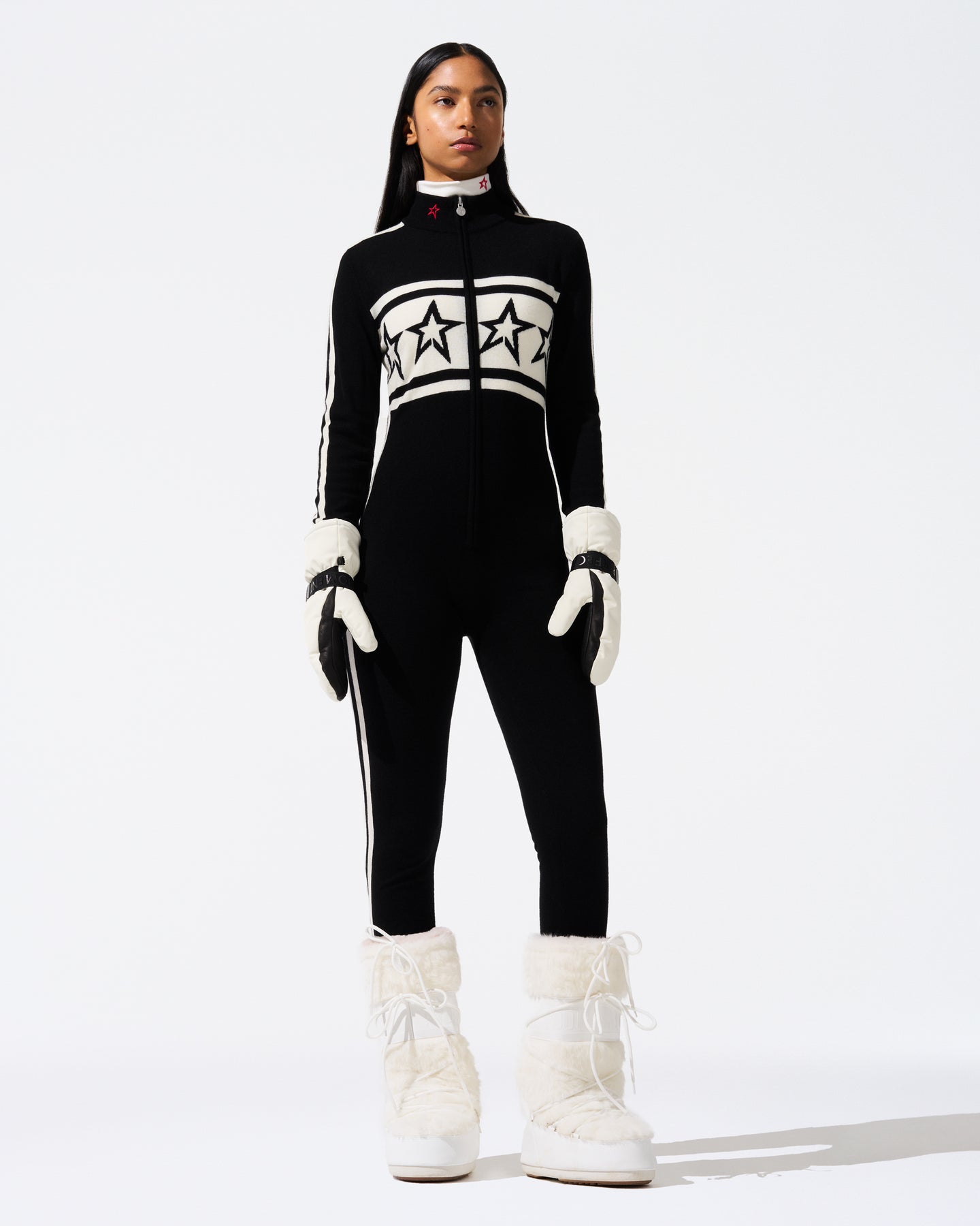 Apres Team Jumpsuit Star - Svart