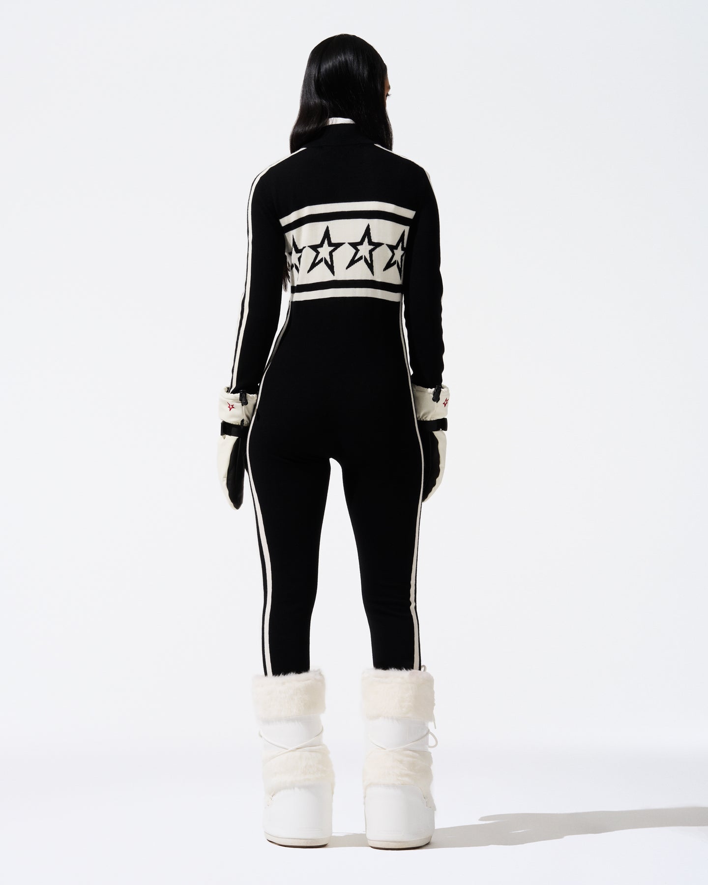 Apres Team Jumpsuit Star - Svart