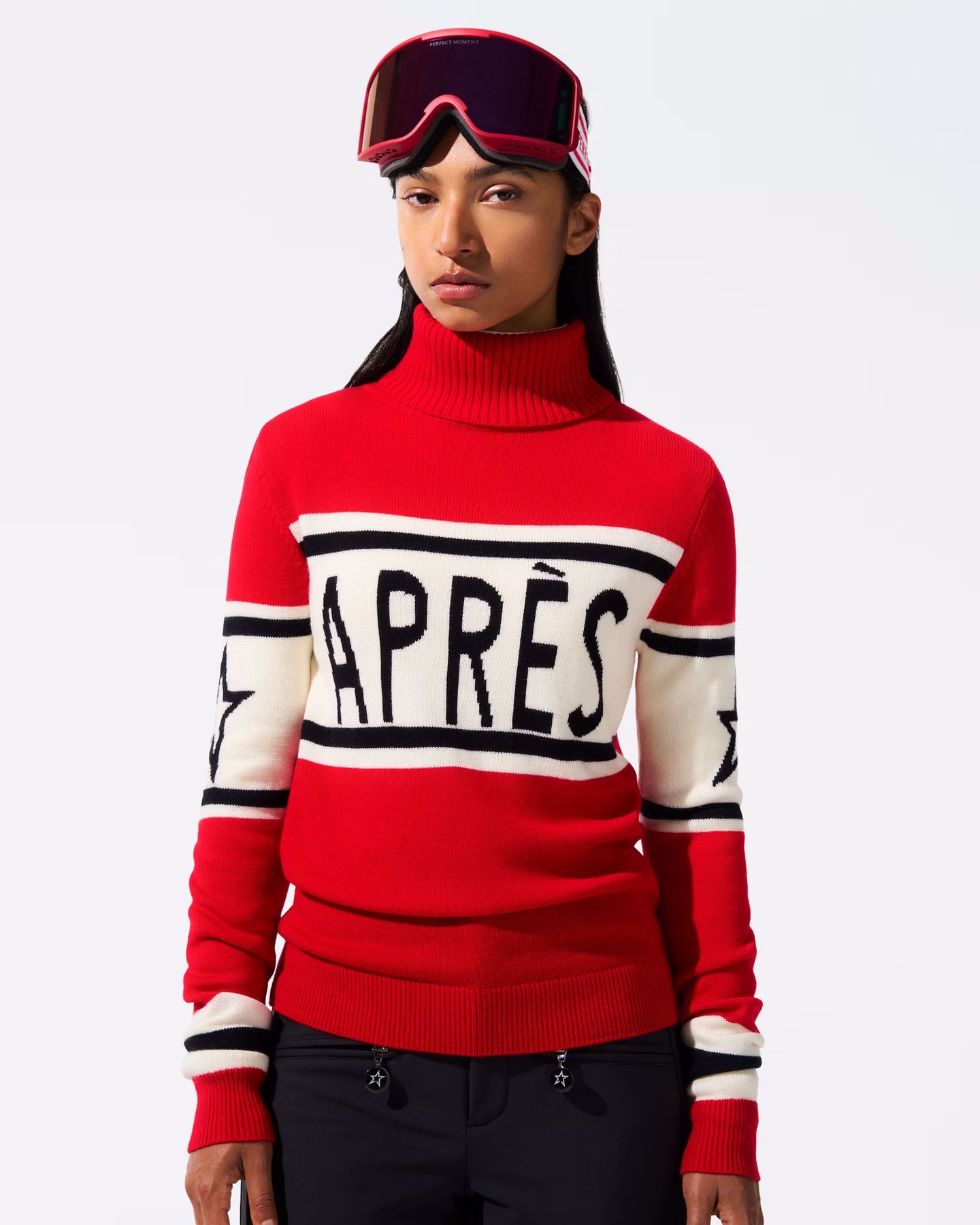 Schild Sweater "Apres" - Röd
