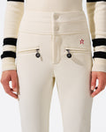 Aurora High Waist Flare Pant - Snow White