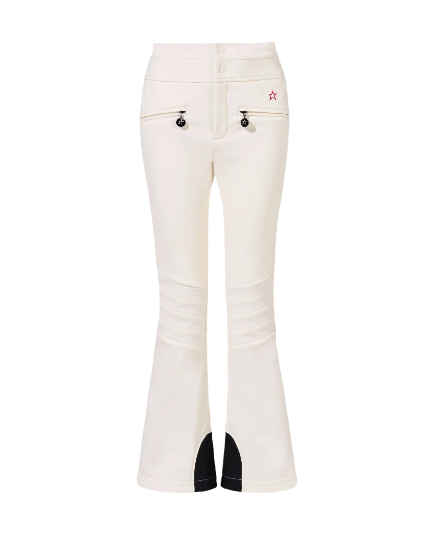 Aurora High Waist Flare Pant - Snow White