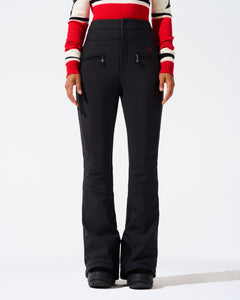 Aurora High Waist Flare Pant - Jet Black