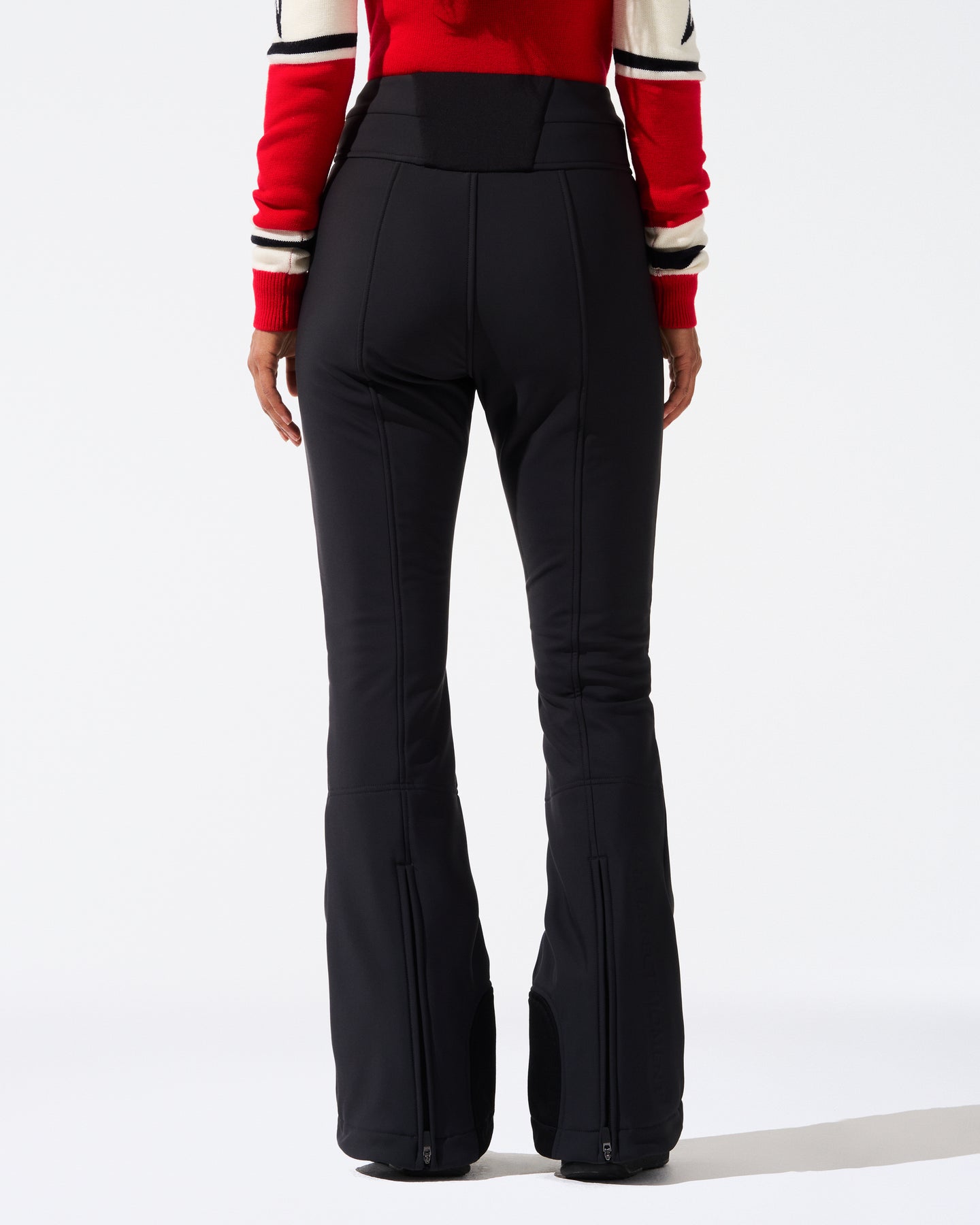 Aurora High Waist Flare Pant - Svart