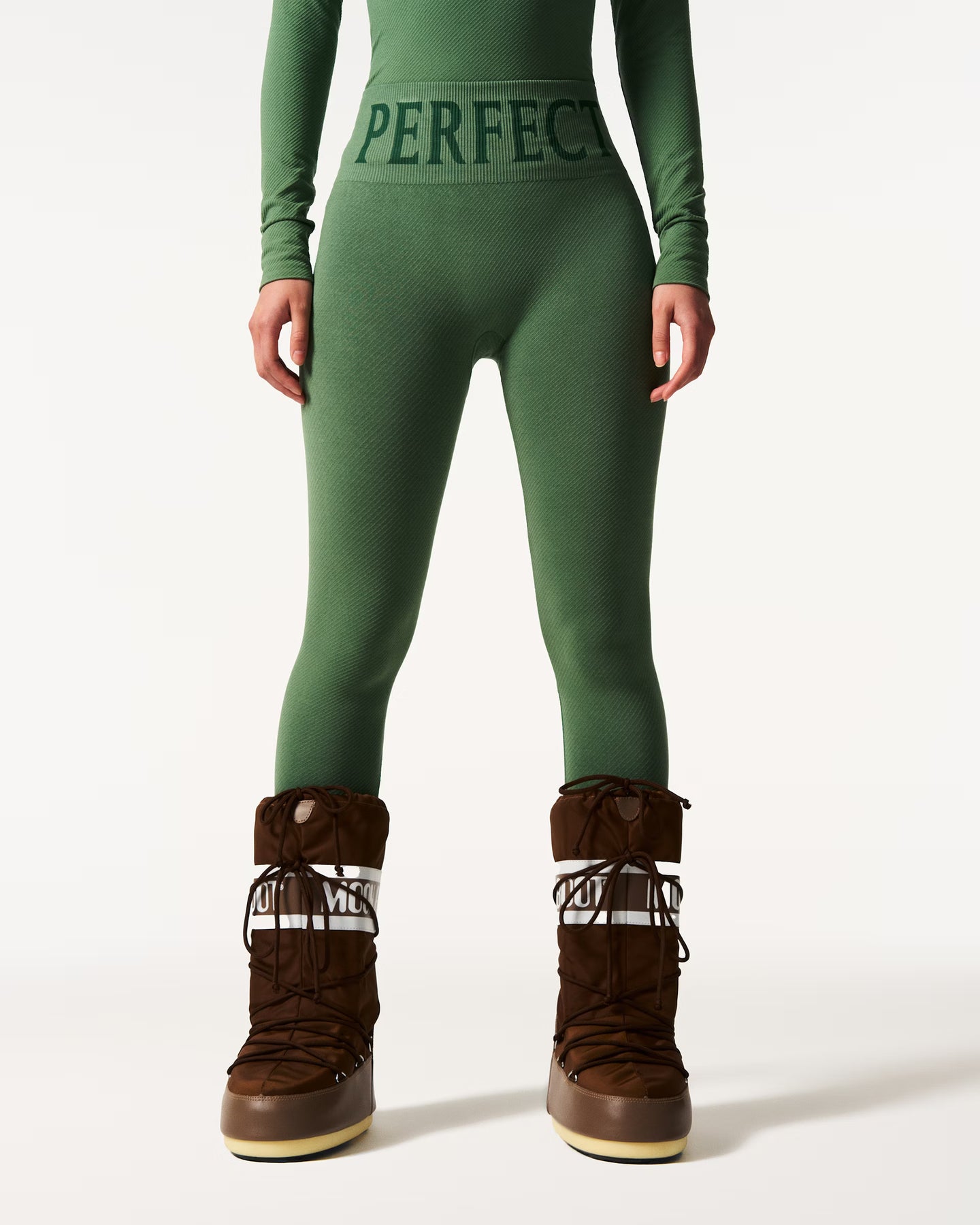 Perfect Thermal Legging - Parisian Green