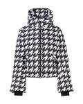 Polar Flare Ski Jacket II - Houndstooth - Black/Snow White