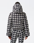 Polar Flare Ski Jacket II - Houndstooth - Black/Snow White