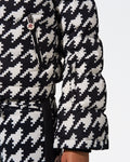 Polar Flare Ski Jacket II - Houndstooth - Black/Snow White