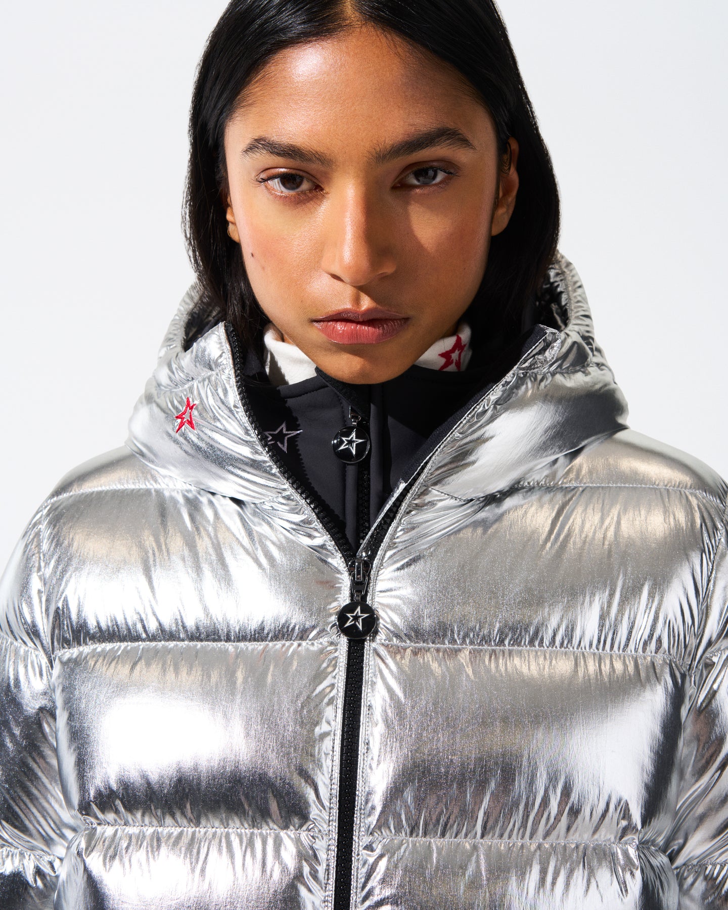 Polar Flare Ski Jacket II - Silver Foil