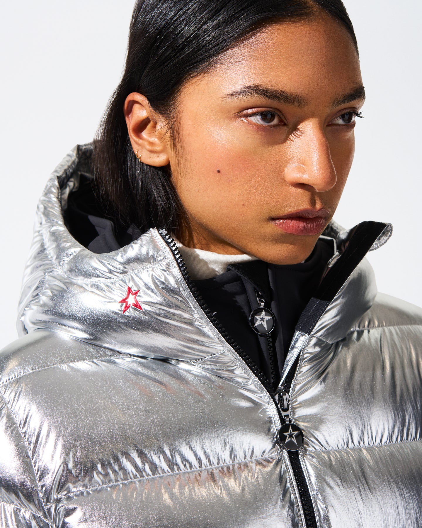 Polar Flare Ski Jacket II - Silver Foil