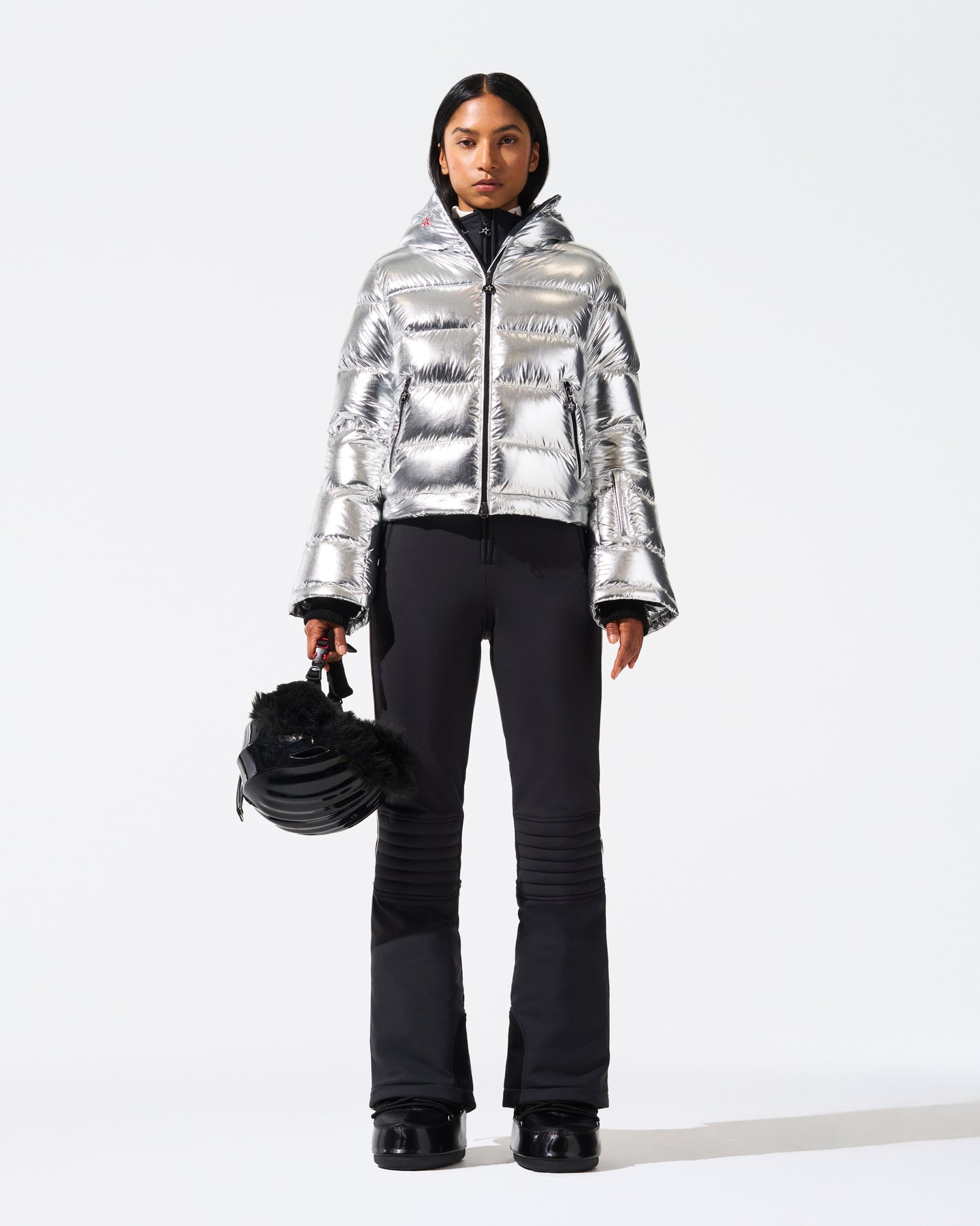 Polar Flare Ski Jacket II - Silver Foil