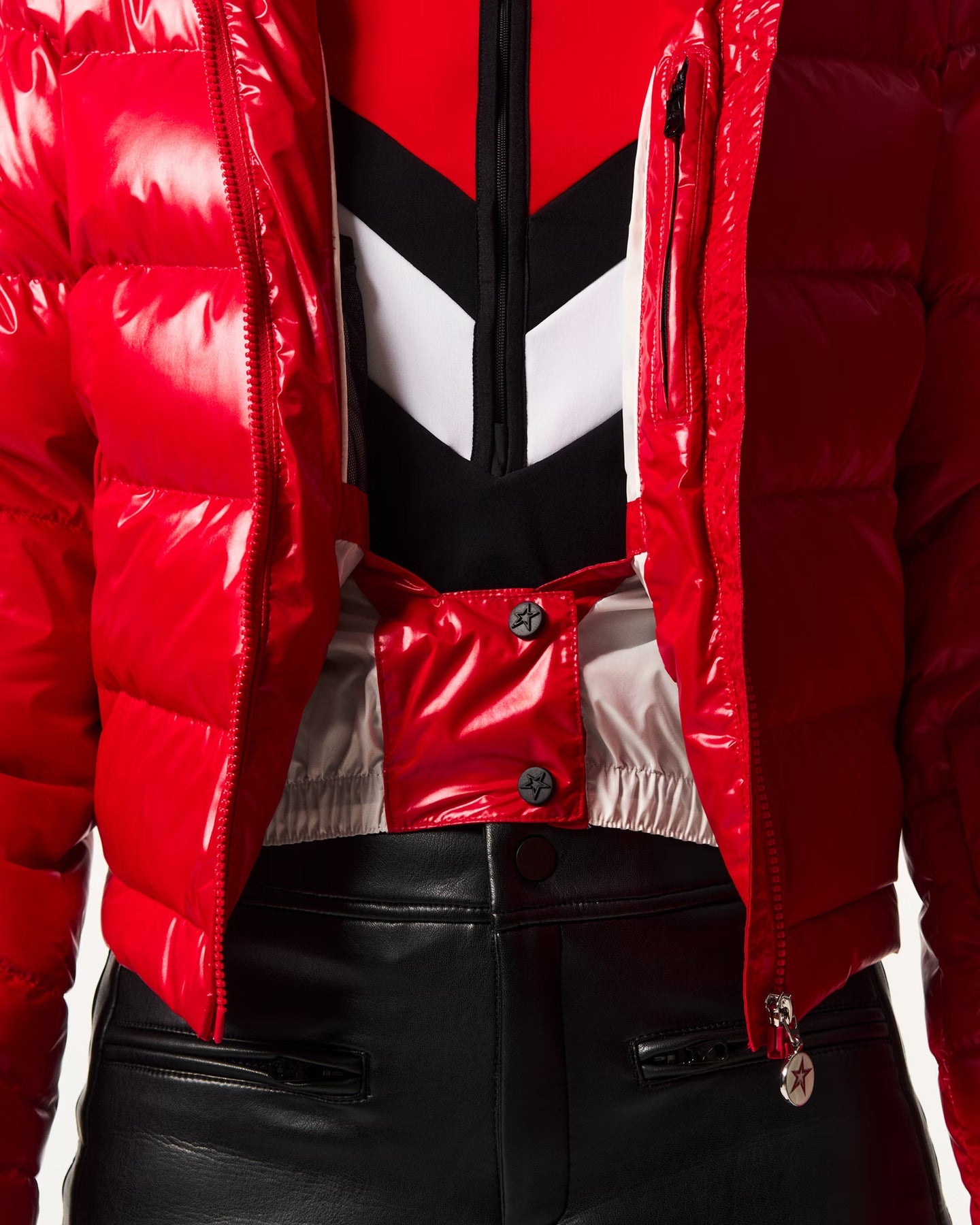 Polar Flare Ski Jacket III - Röd
