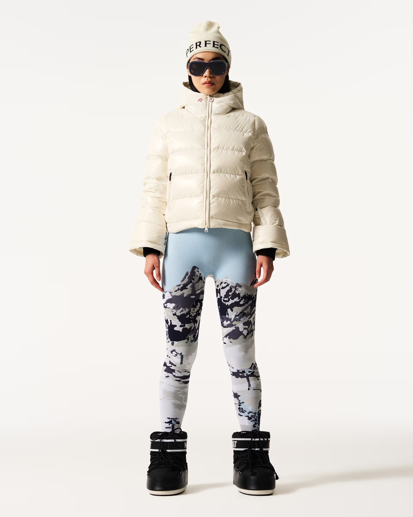 Polar Flare Ski Jacket III - Snow White
