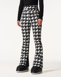 Aurora HW Ski Pant - B&W Houndstooth