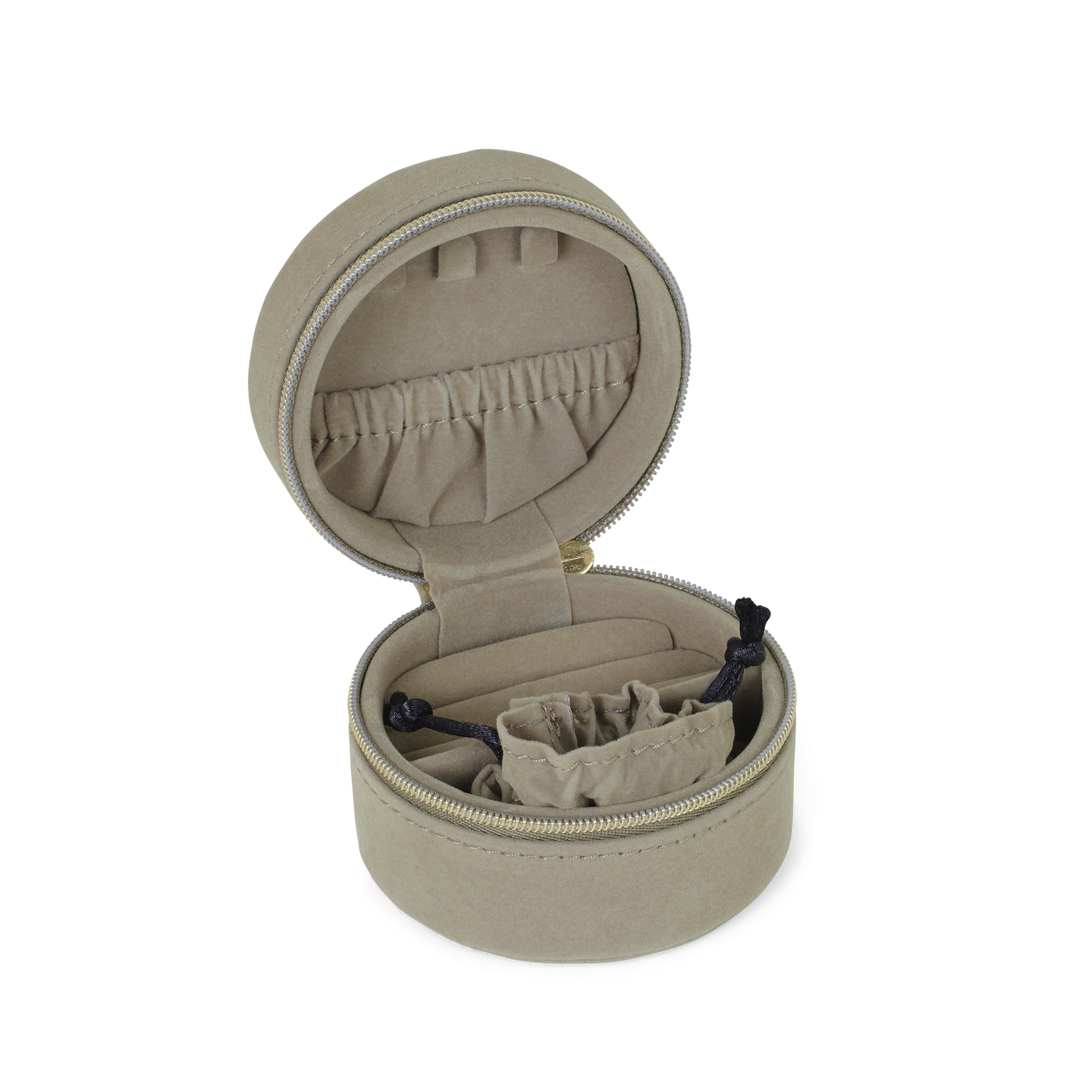 Day Jewelry Zip Round Small - Cobbelstone