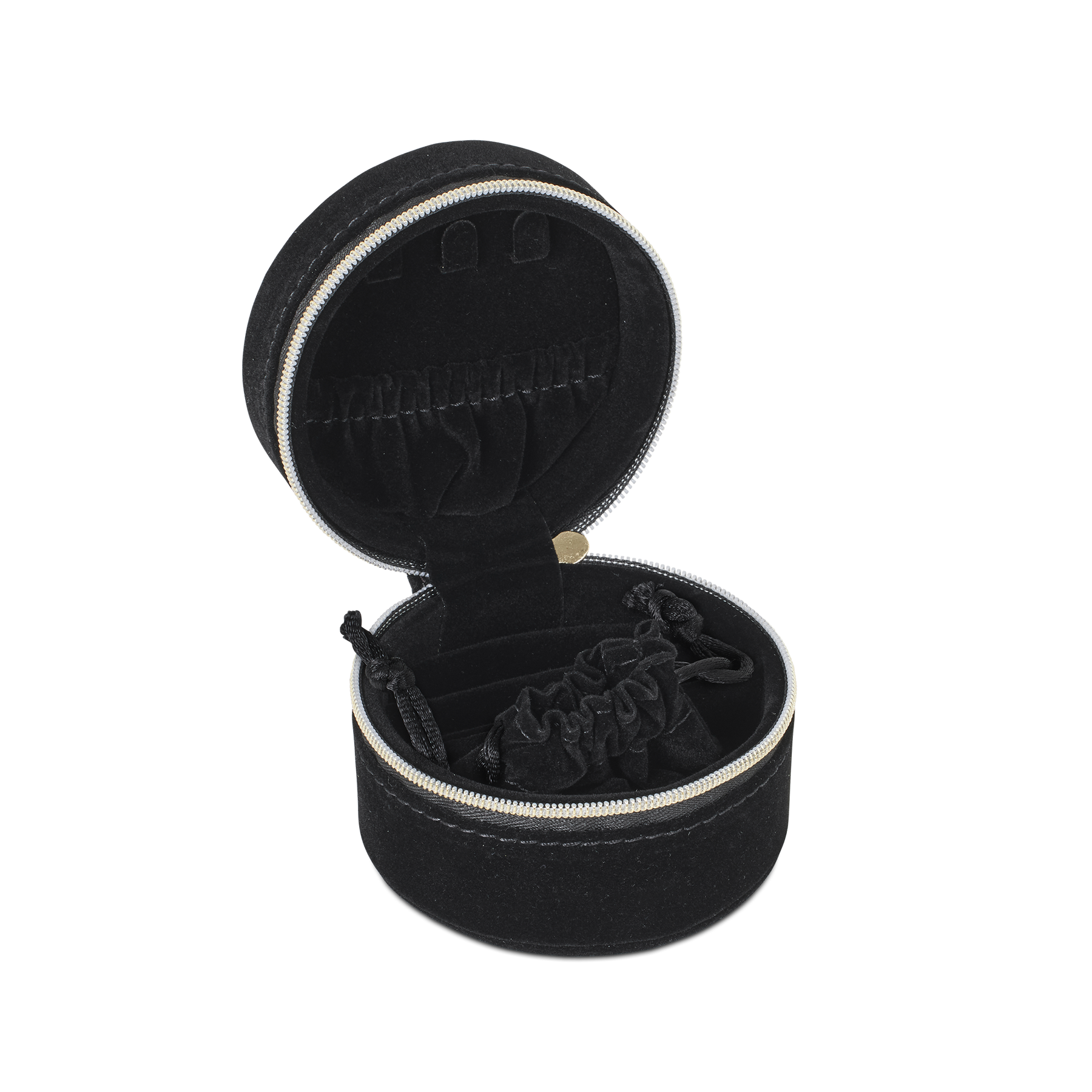 Day Jewelry Zip Round Small - Svart